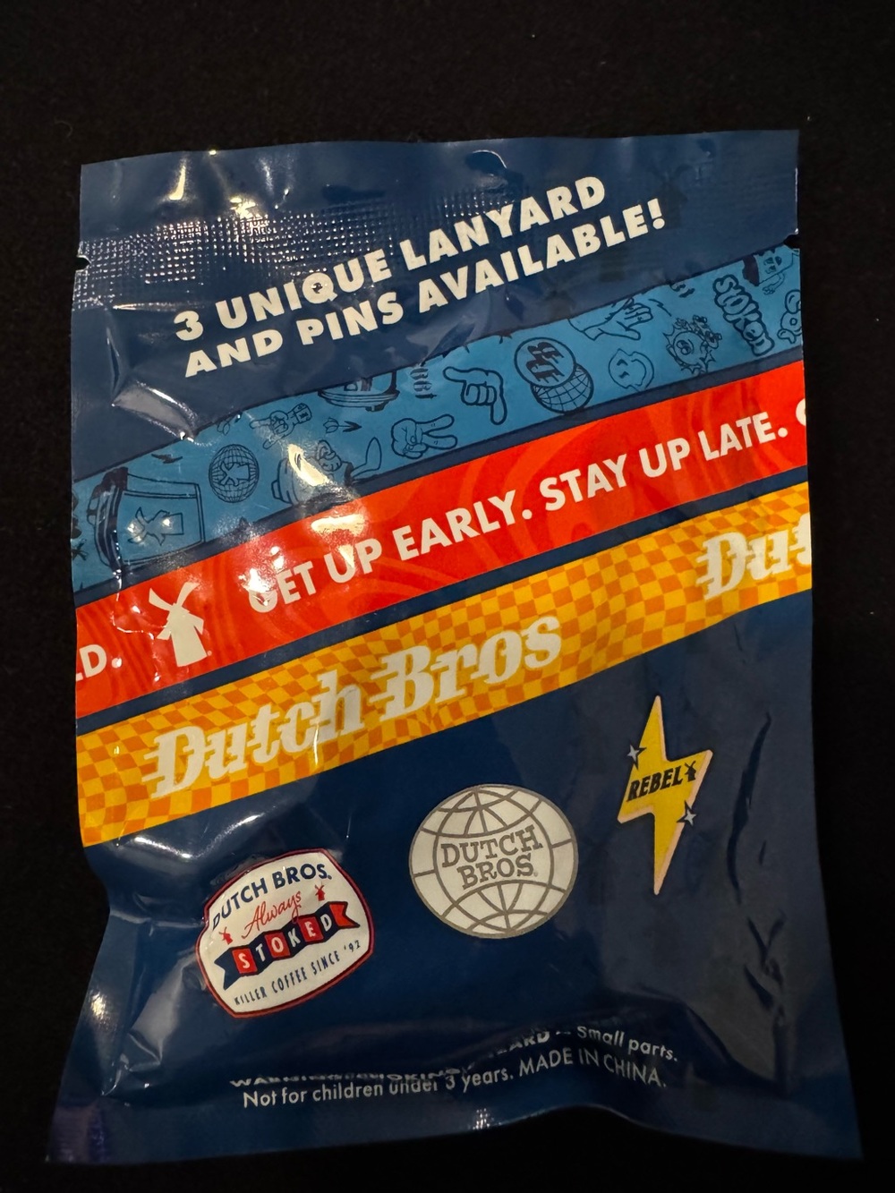 Dutch Bros Mystery Pin & Lanyard